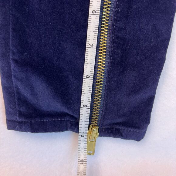 Gap 1969 Always Skinny Zipper Pockets & Ankle Women's 27r Velvet Navy Pants NWOT - Picture 11 of 15